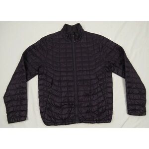 The North Face TNF Thermoball Eco Quilted Purple Full Zip Puffer Coat Jacket M